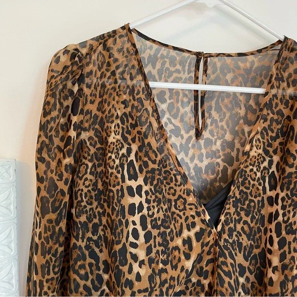 Cami NYC Leopard Print Bodysuit